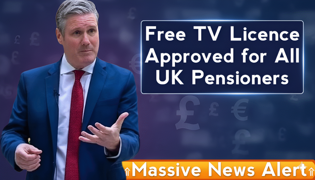 Free TV Licence for UK Pensioners